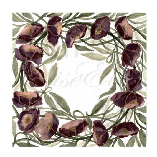 CAPUT MORTUUM WREATH
