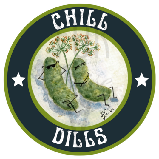 CHILL DILLS STICKER