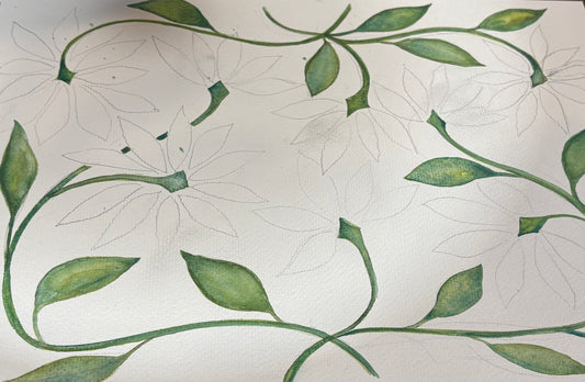 PASTELS ON FAINT GREEN - Für Elise V