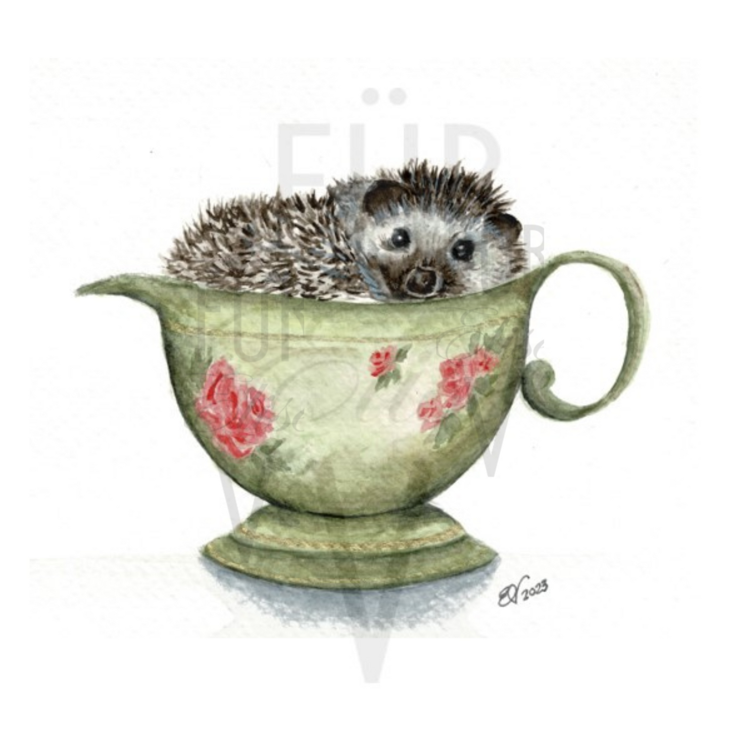 HEDGEHOG IN A GRAVY BOAT