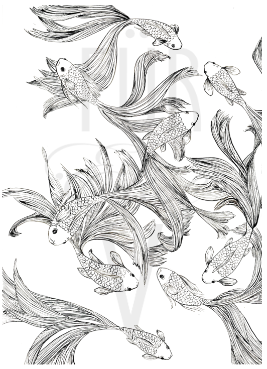 Koi Dance Template