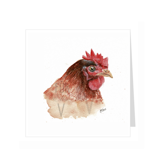 PORTRAIT OF A CHICKEN