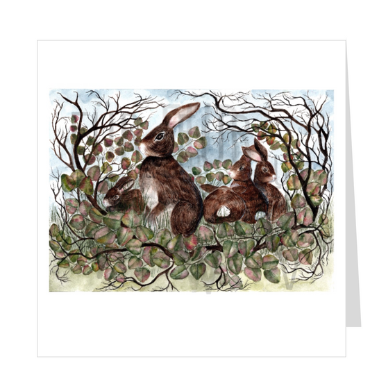 RABBITS & STRING OF HEARTS