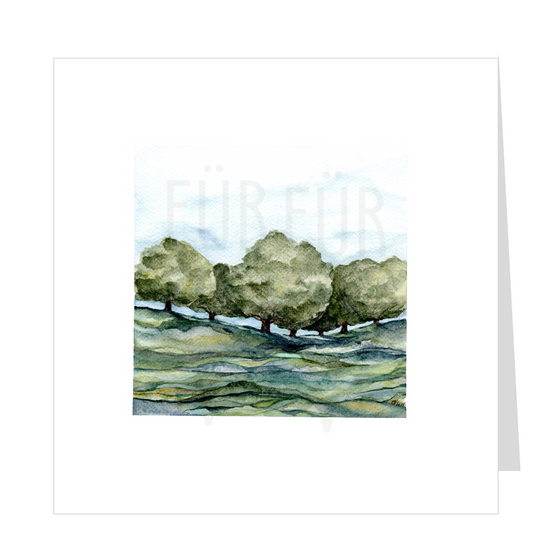 ROLLING TREED LANDSCAPE