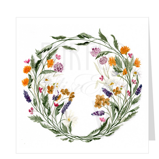 WILD FLOWER WREATH