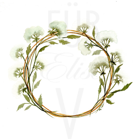 QUEEN ANNE’S LACE WREATH