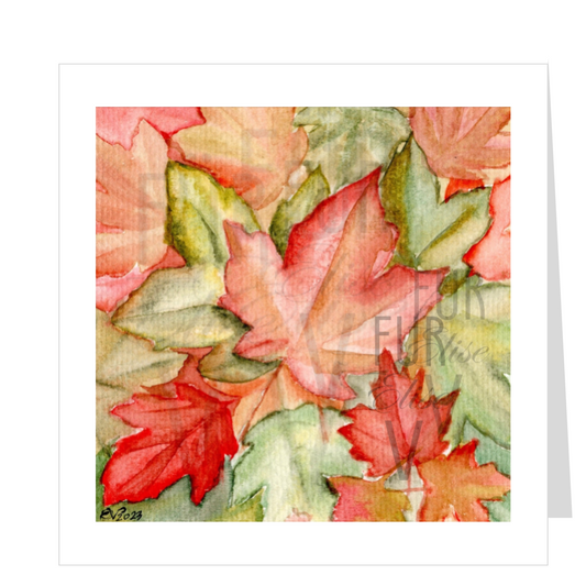 BLANKET OF LEAVES
