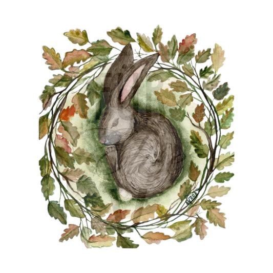 BUNNY & OAK LEAVES