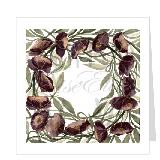 CAPUT MORTUUM WREATH