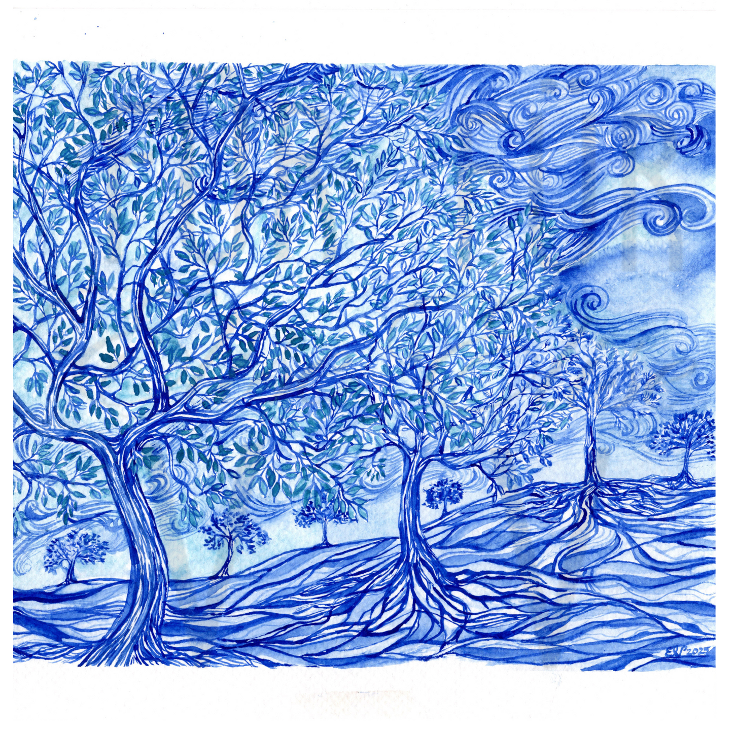 COBALT LANDSCAPE
