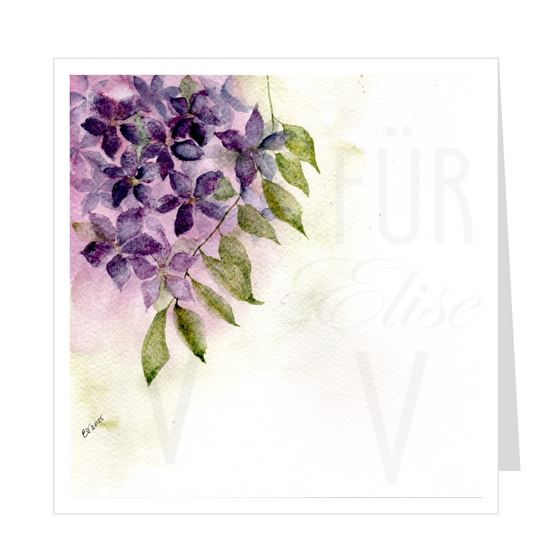 FADED PURPLE FLOWERS