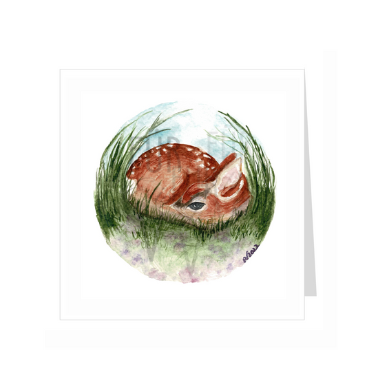 FAWN IN GRASS