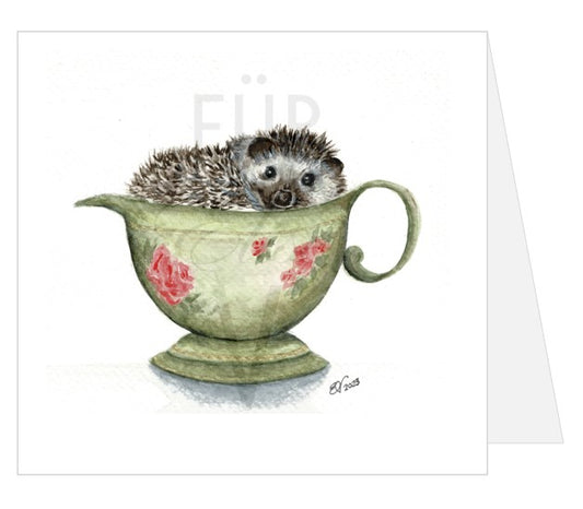 HEDGEHOG IN A GRAVY BOAT