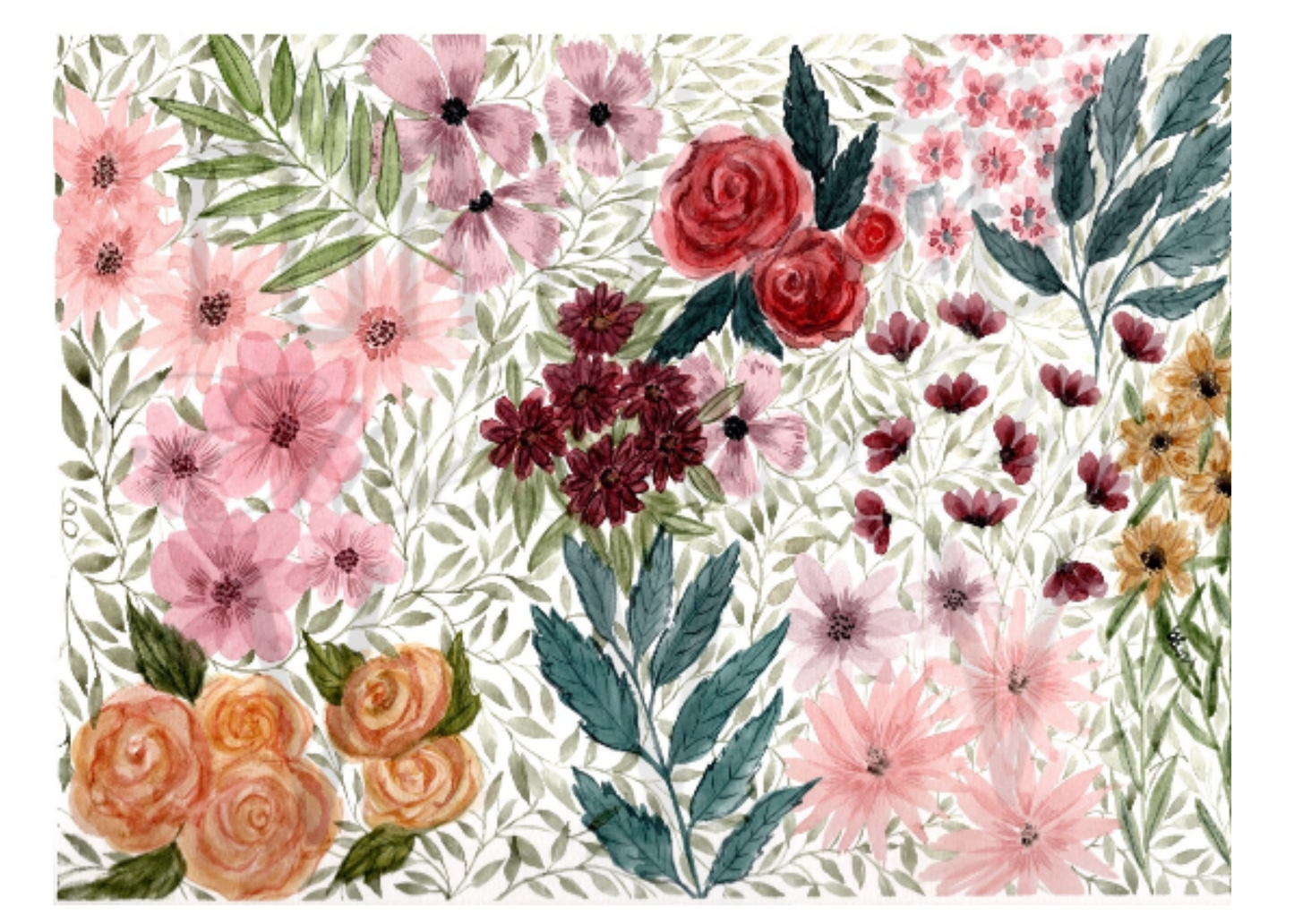 MIXED FLORAL DECOR