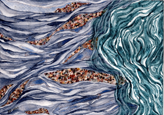 PEBBLES, SHALE & WATER