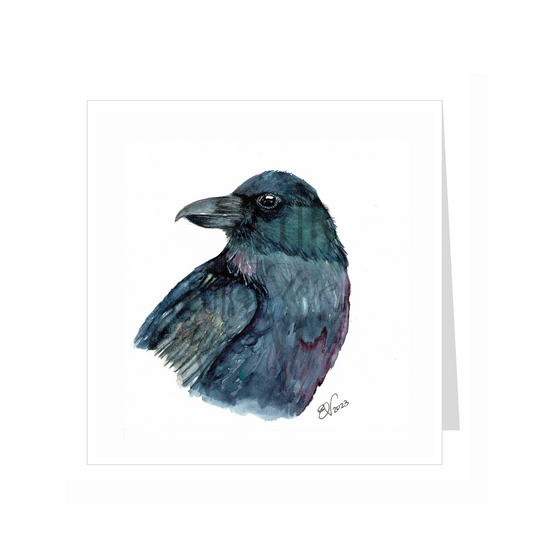 PORTRAIT OF A CROW