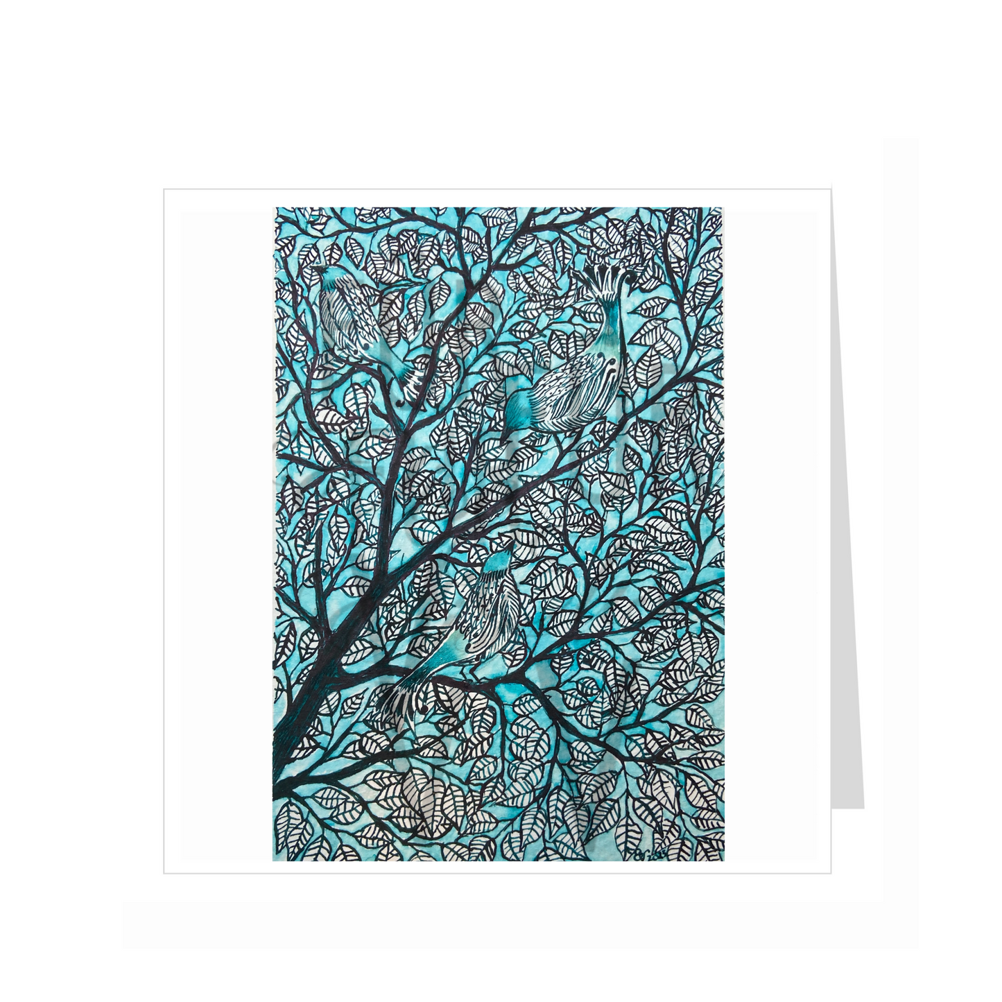 TURQUOISE CAMOUFLAGE