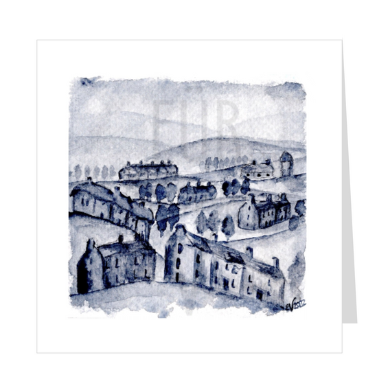 VILLAGE IN GREY