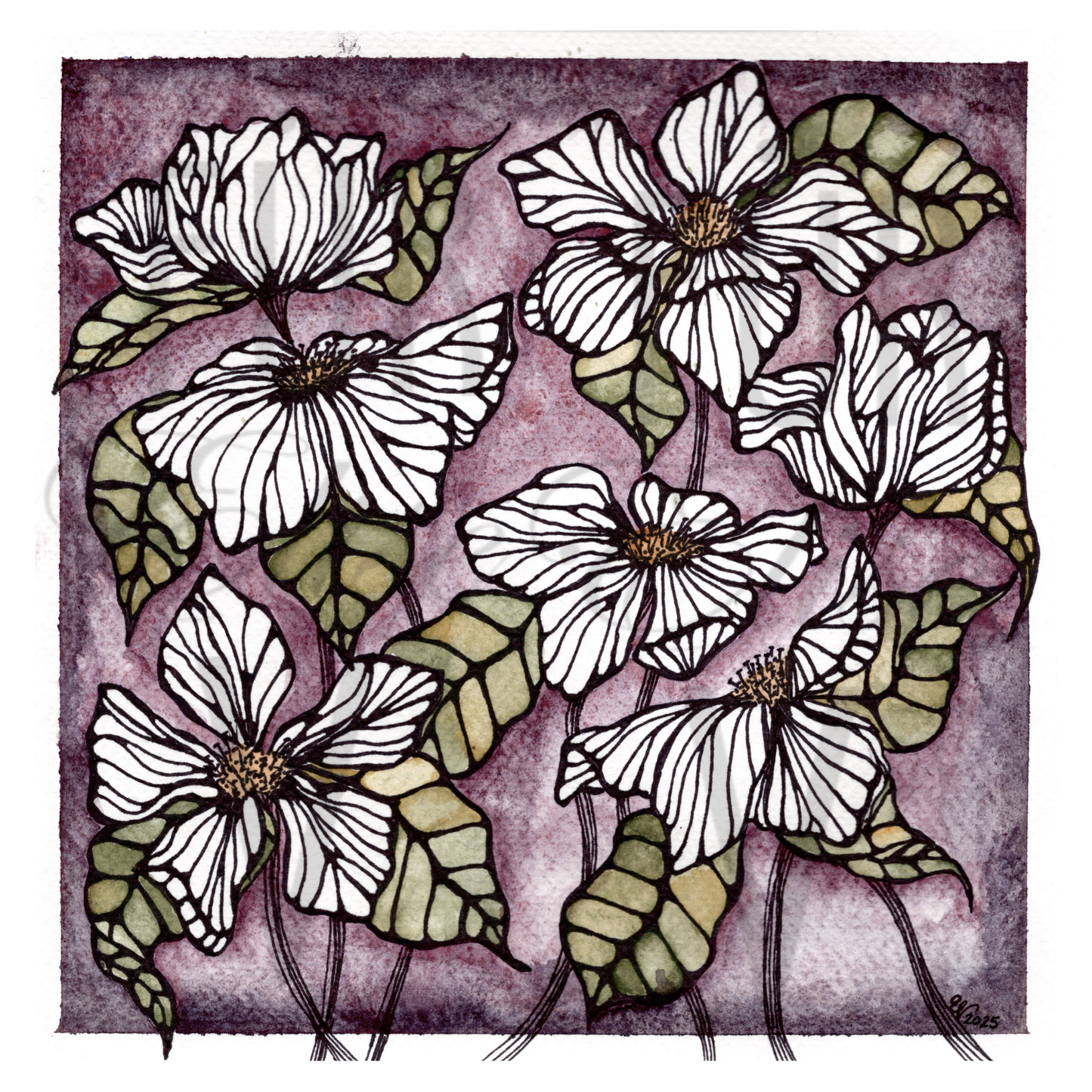 WHITE FLORAL DECOR