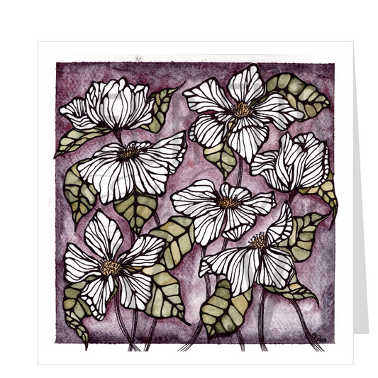 WHITE FLORAL DECOR
