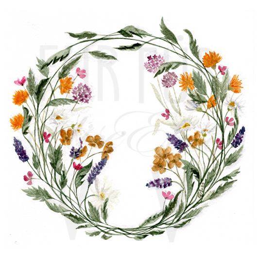 WILD FLOWER WREATH